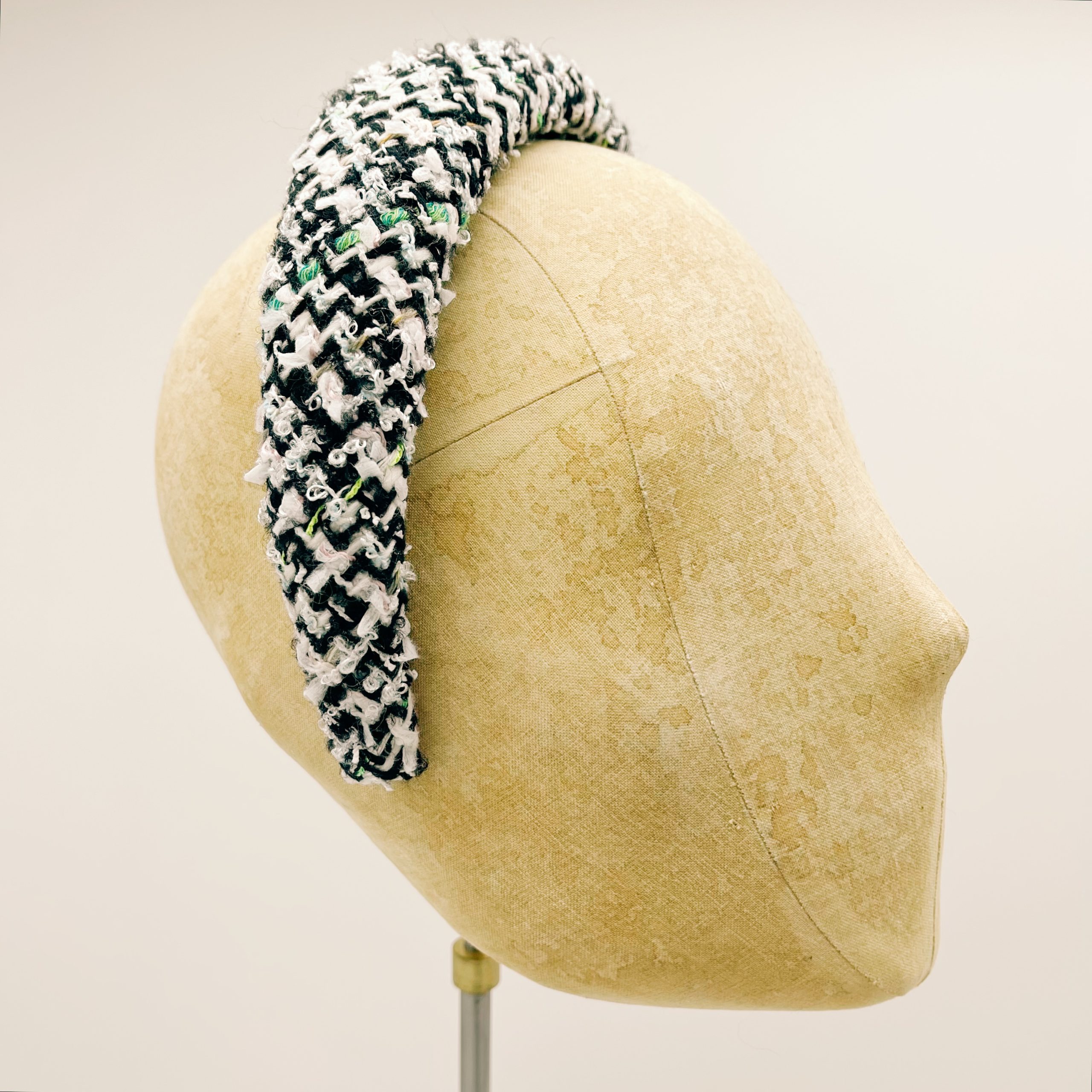 Cerchietto Tweed Padded n.186