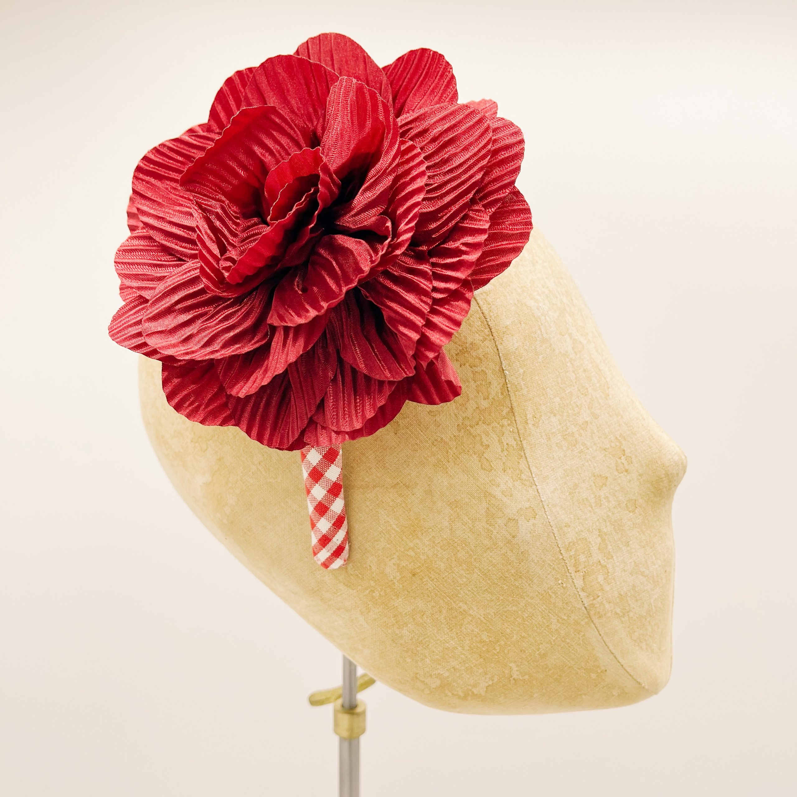 Cerchietto Vichy Red Mini Series #1