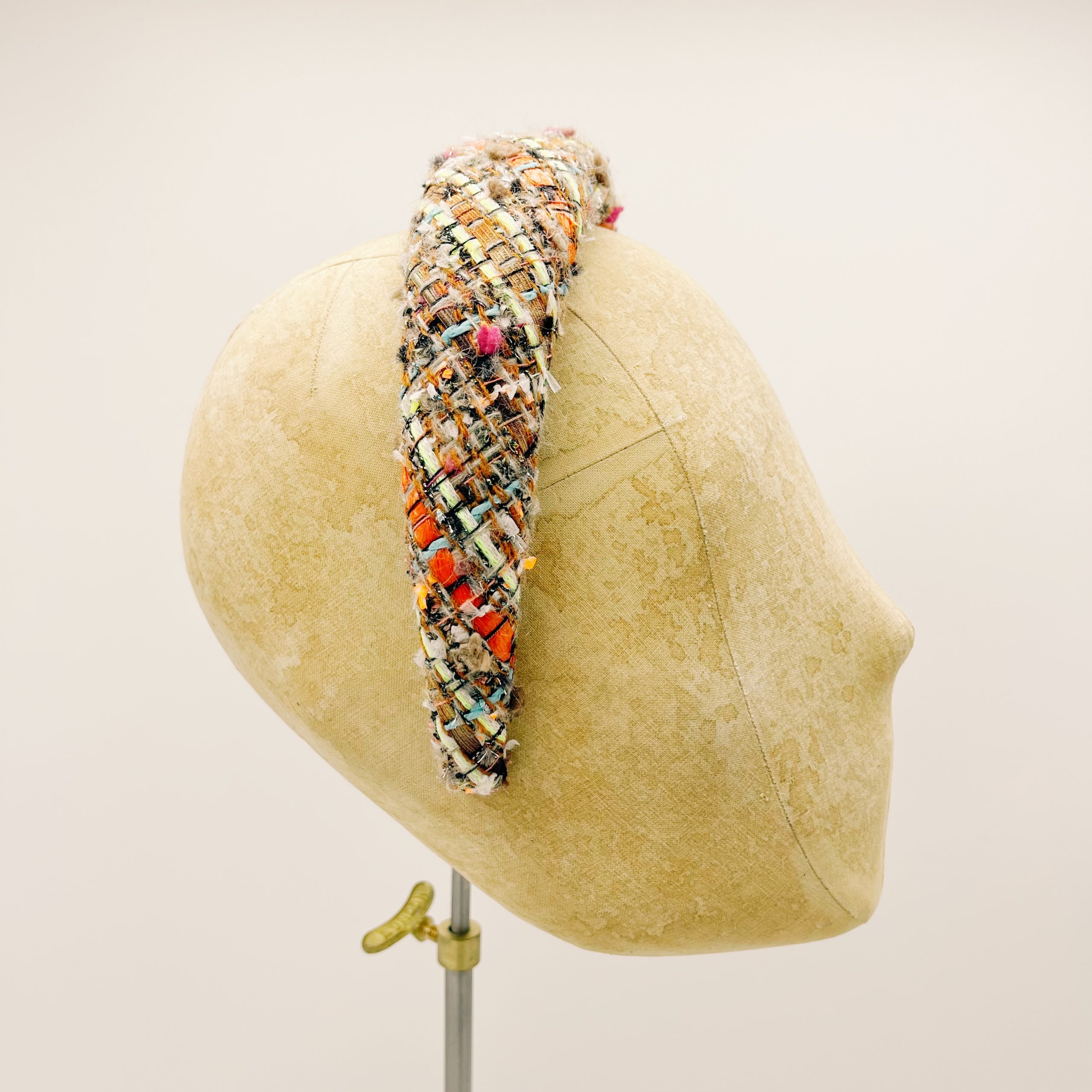 Cerchietto Tweed Padded n.163