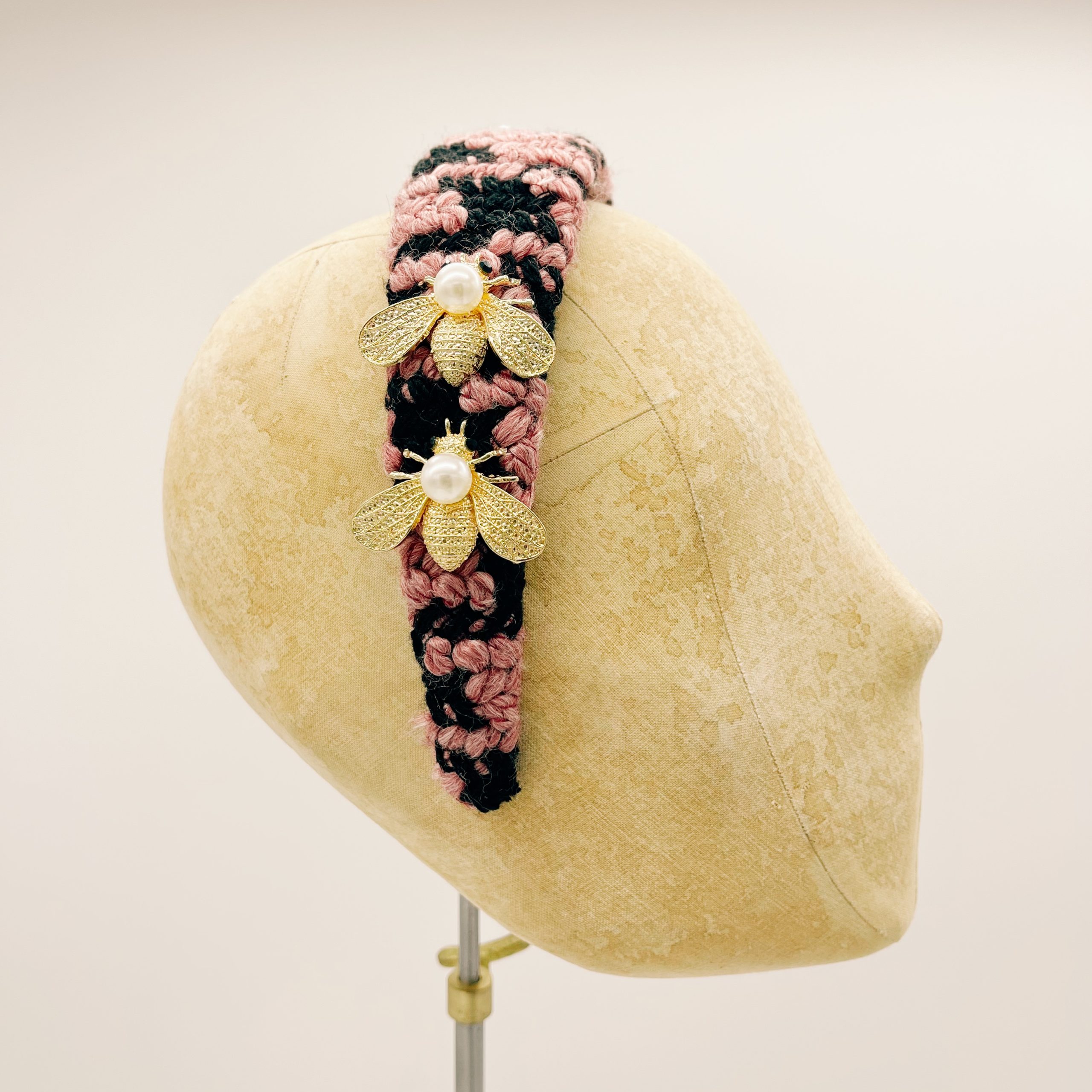 Cerchietto Pink Bouclé Series n.4