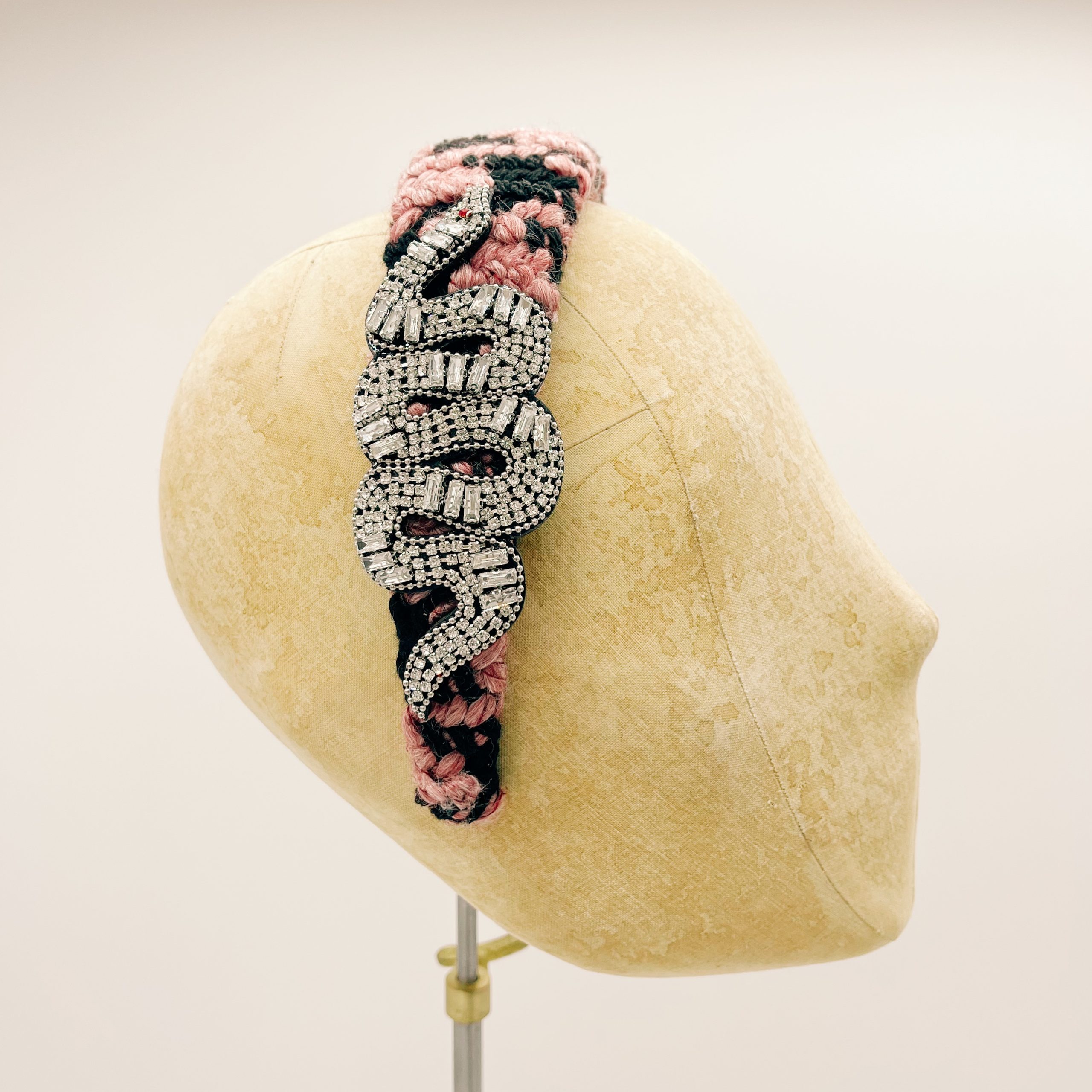 Cerchietto Pink Bouclé Series n.6