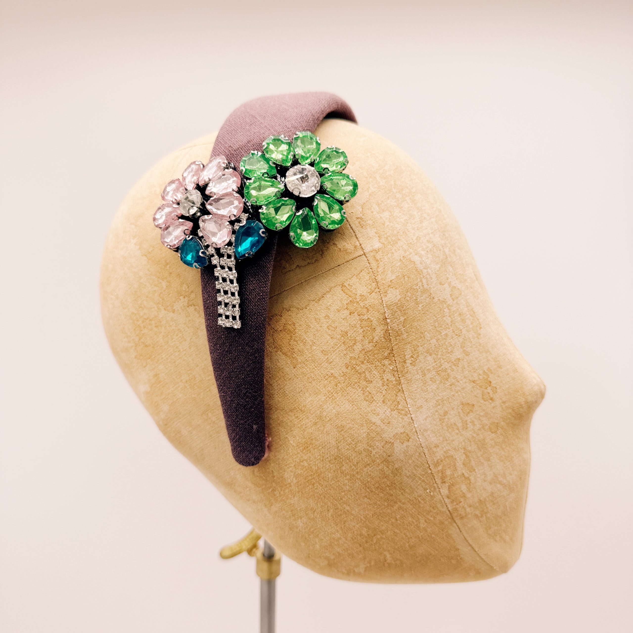 Cerchietto Lino Nature n.6 series n.5