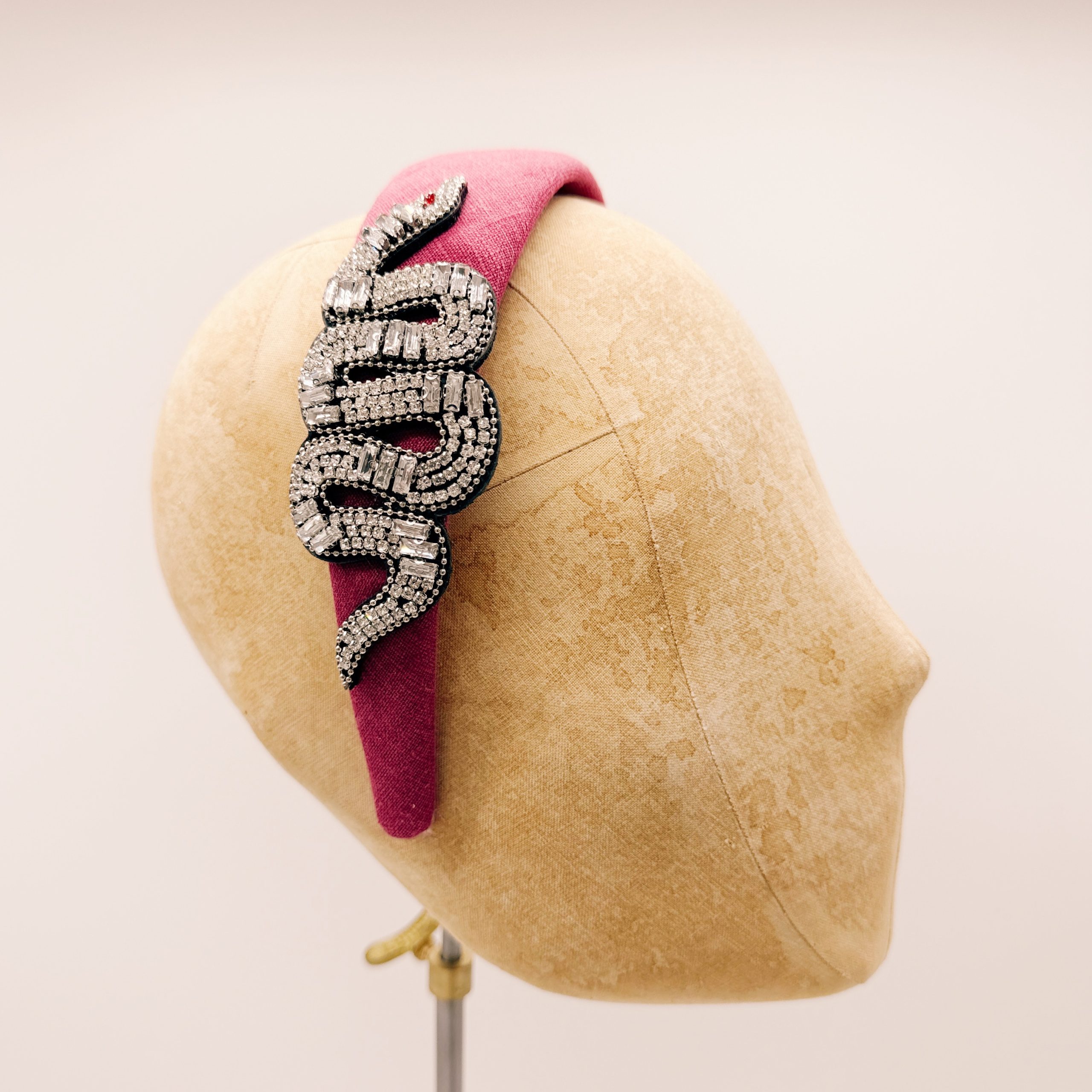 Cerchietto Lino Nature n.7 series n.4