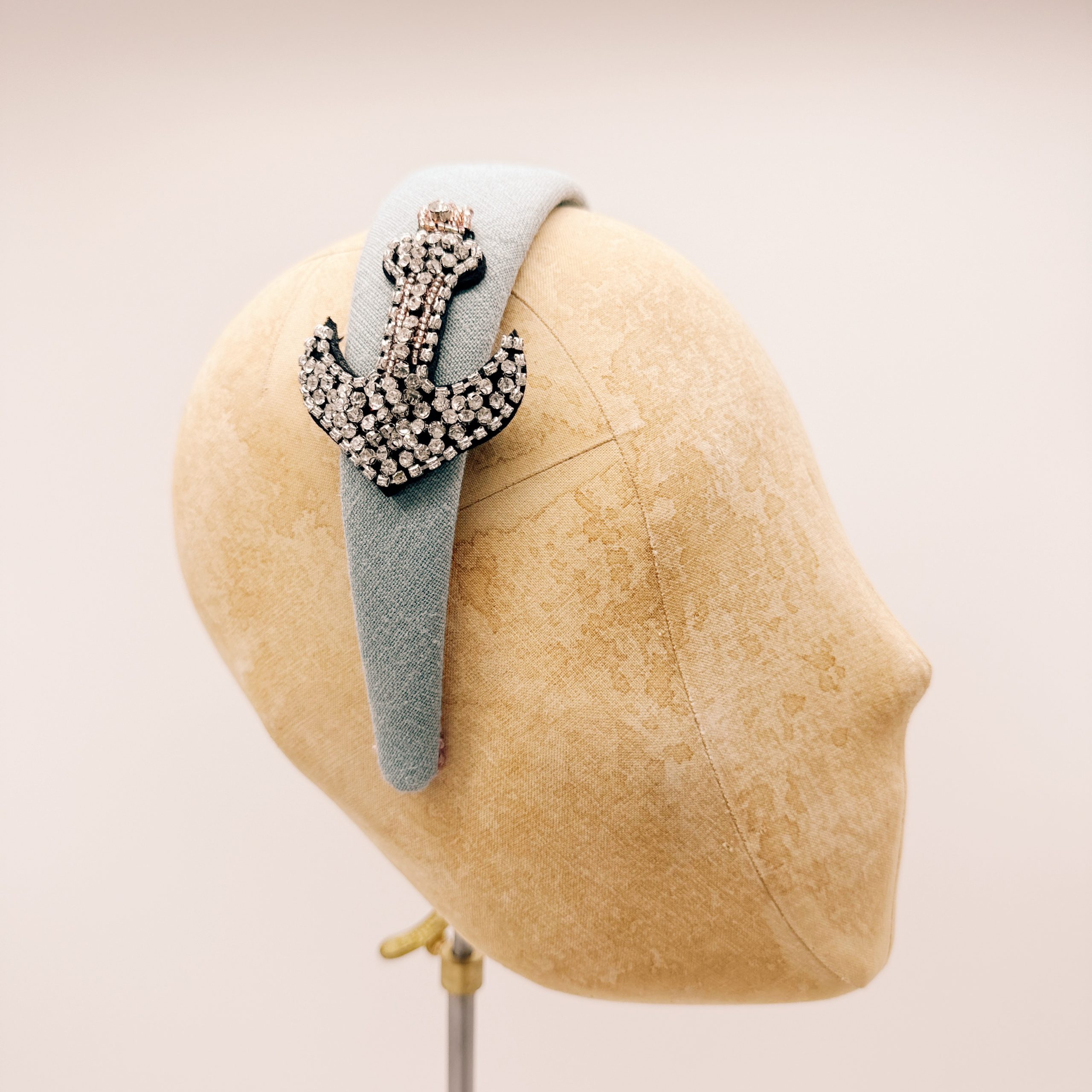 Cerchietto Lino Nature n.14 series n.6