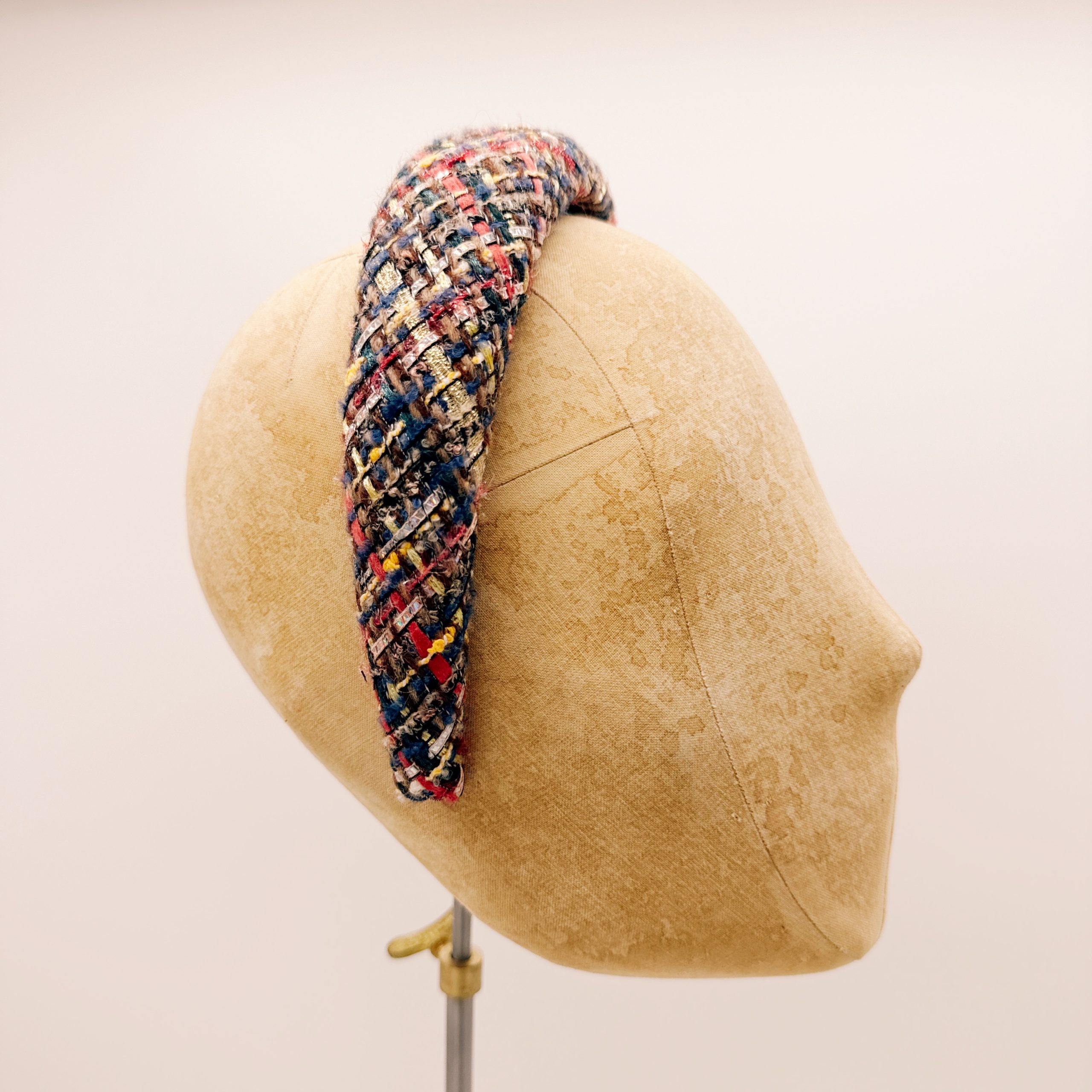 Cerchietto Tweed Padded n.165