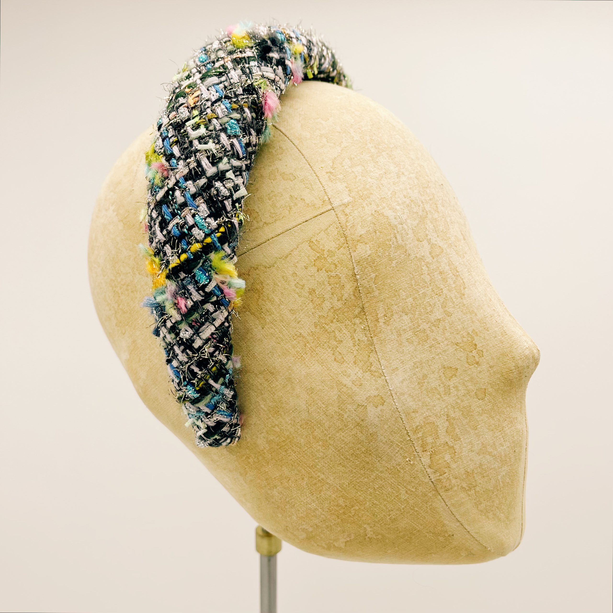 Cerchietto Tweed Padded n.190