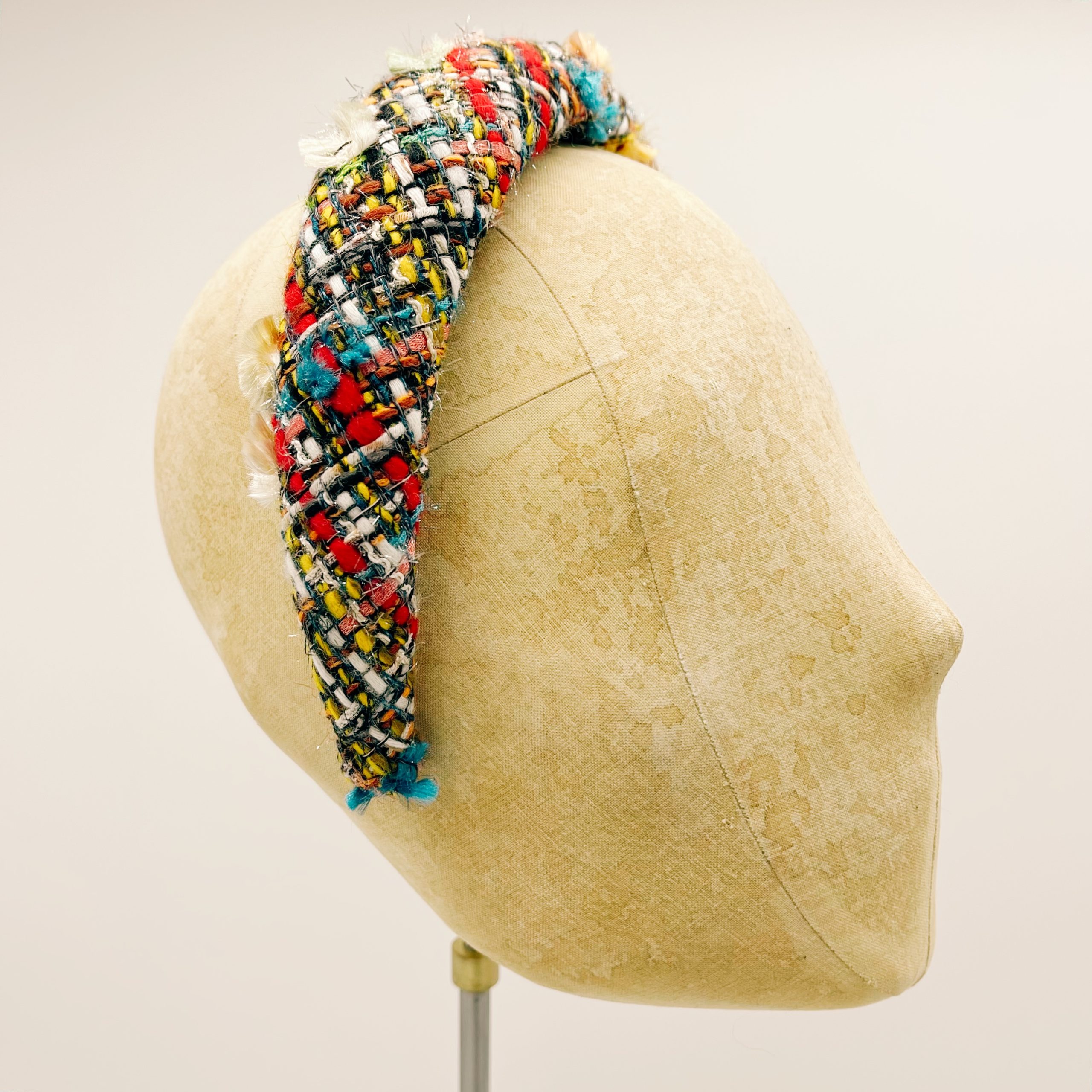 Cerchietto Tweed Padded n.187