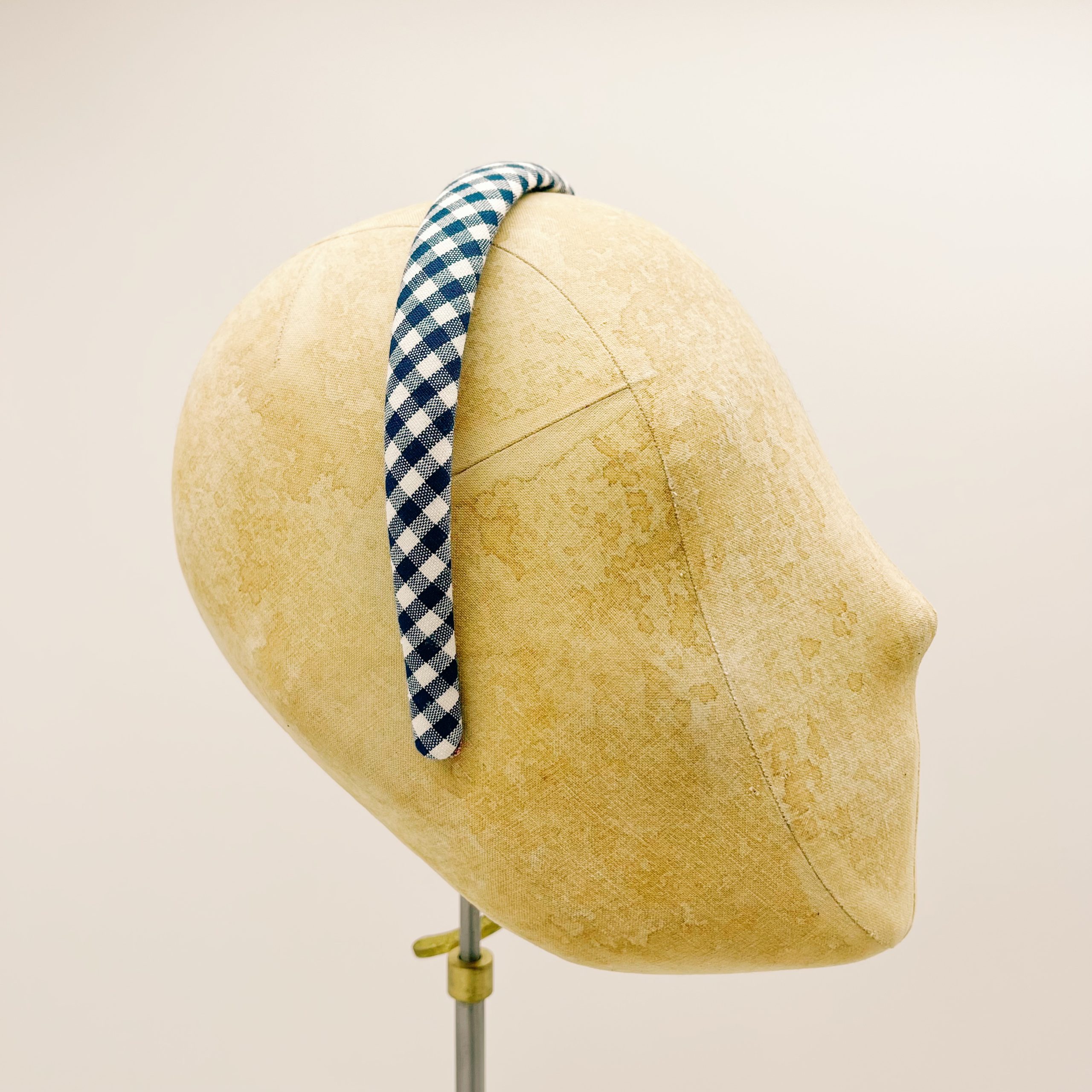 Cerchietto Vichy Blue Mini