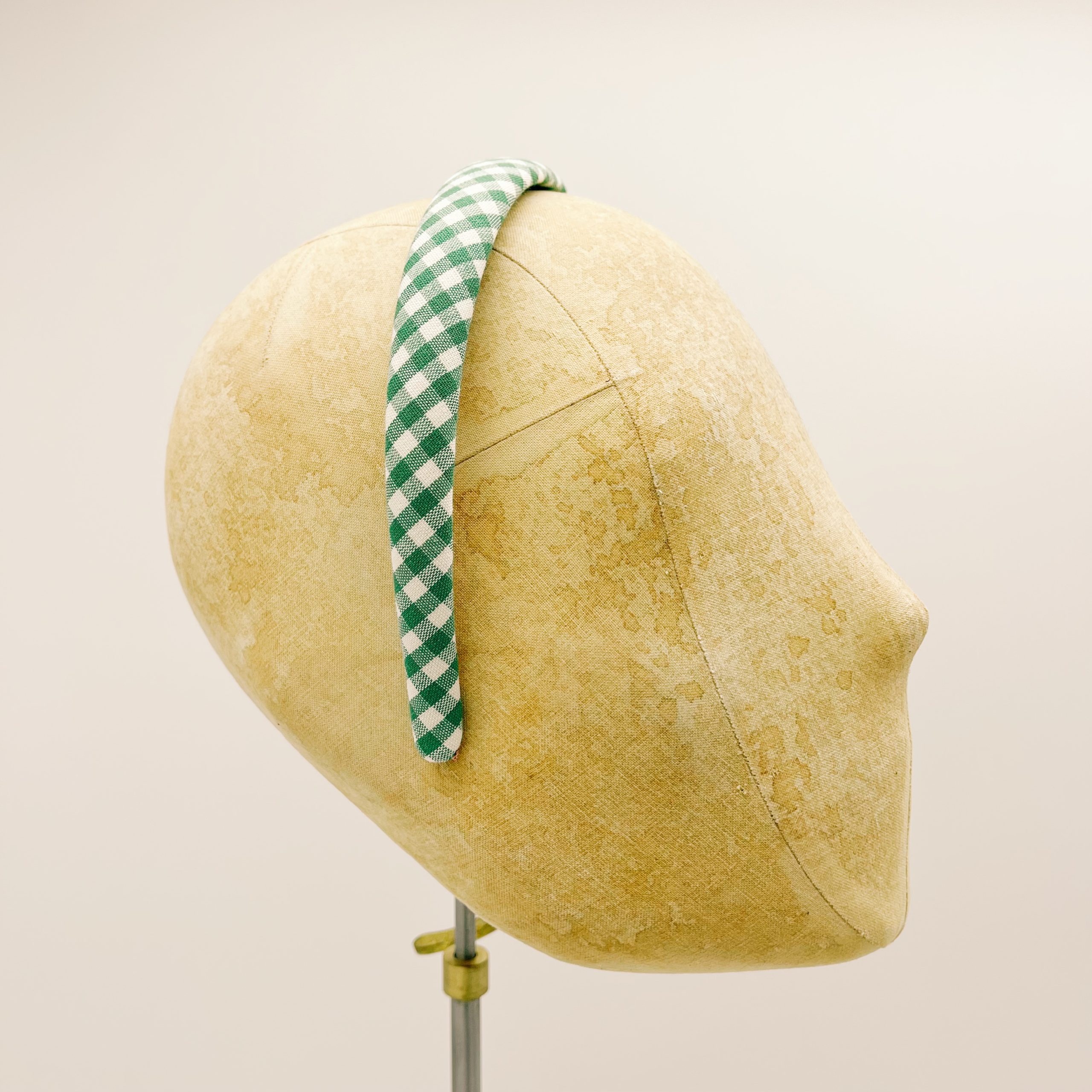 Cerchietto Vichy Green Mini