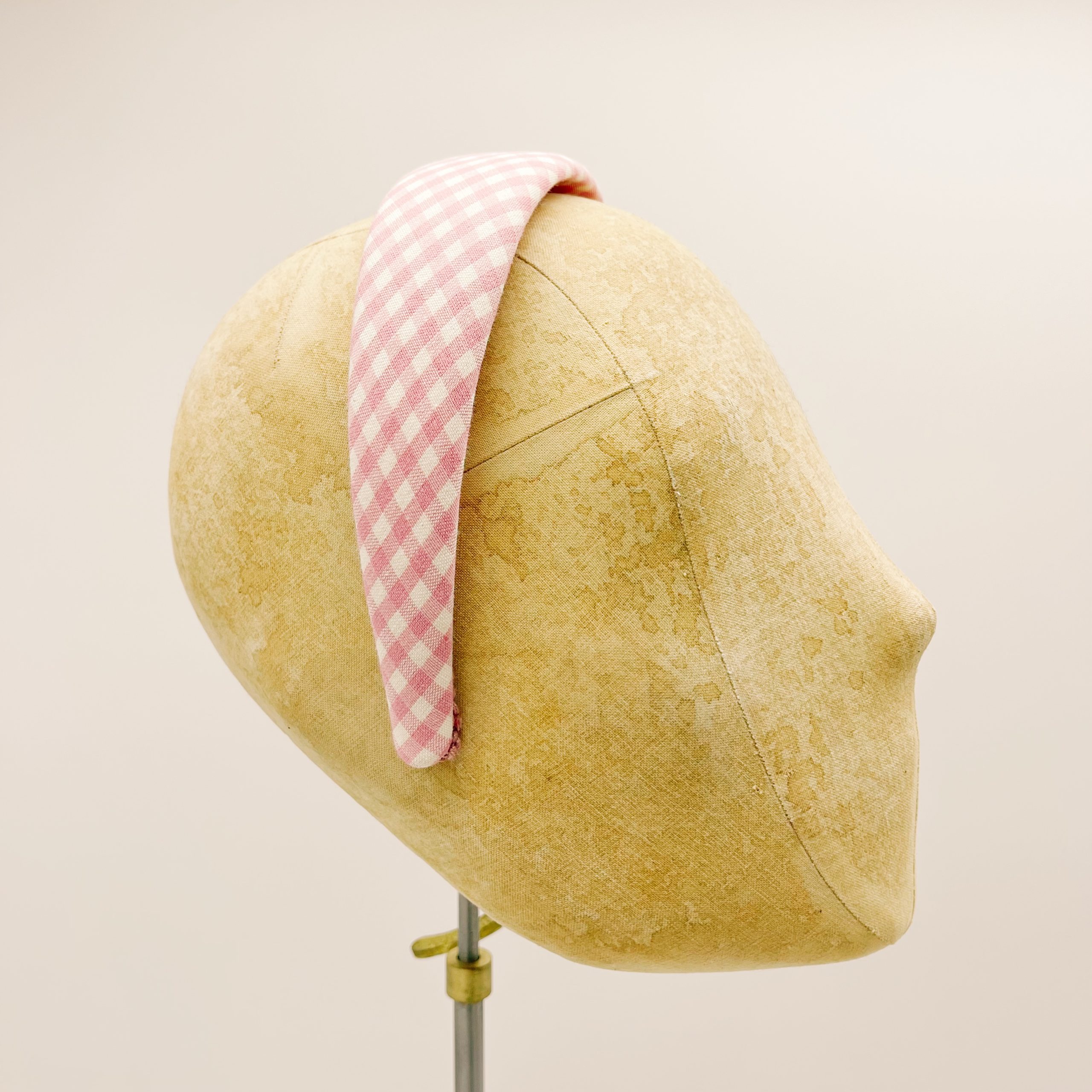 Cerchietto Vichy Pink